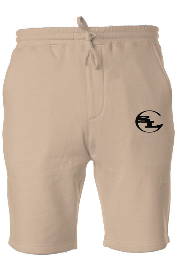 Pigment Dyed Fleece Shorts