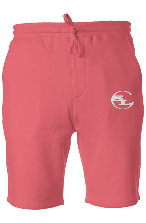 Pigment Dyed Fleece Shorts