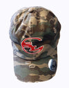 Camo Distressed  Dad Hats freeshipping - Something Light Clothing