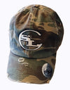 Camo Distressed  Dad Hats freeshipping - Something Light Clothing