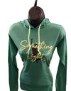 Thin T-Shirt Hoodie (Lady Squatting) freeshipping - Something Light Clothing