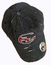 Denim Distressed Dad Hats freeshipping - Something Light Clothing