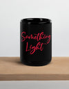 SLC™ Black Glossy Mug-Something Light Clothing