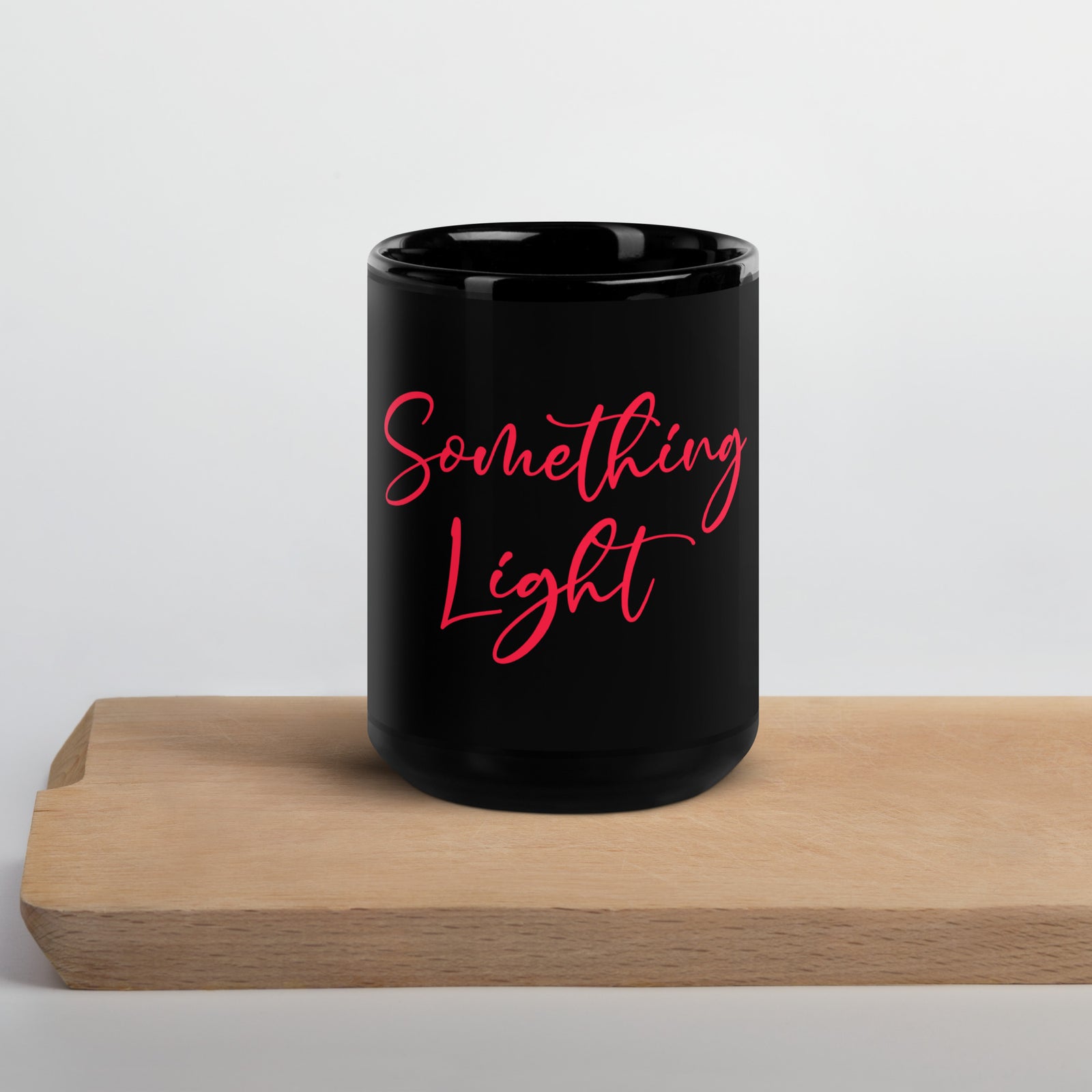 SLC™ Black Glossy Mug-Something Light Clothing