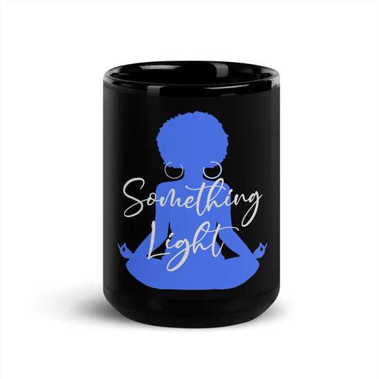 SLC™ Black Glossy Mug-Something Light Clothing