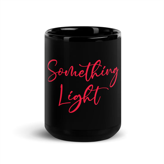 SLC™ Black Glossy Mug-Something Light Clothing