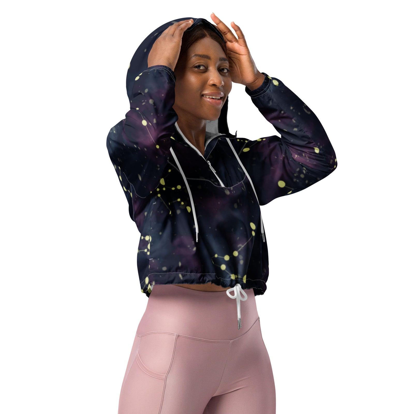 SLC™ Cropped Windbreaker-Something Light Clothing