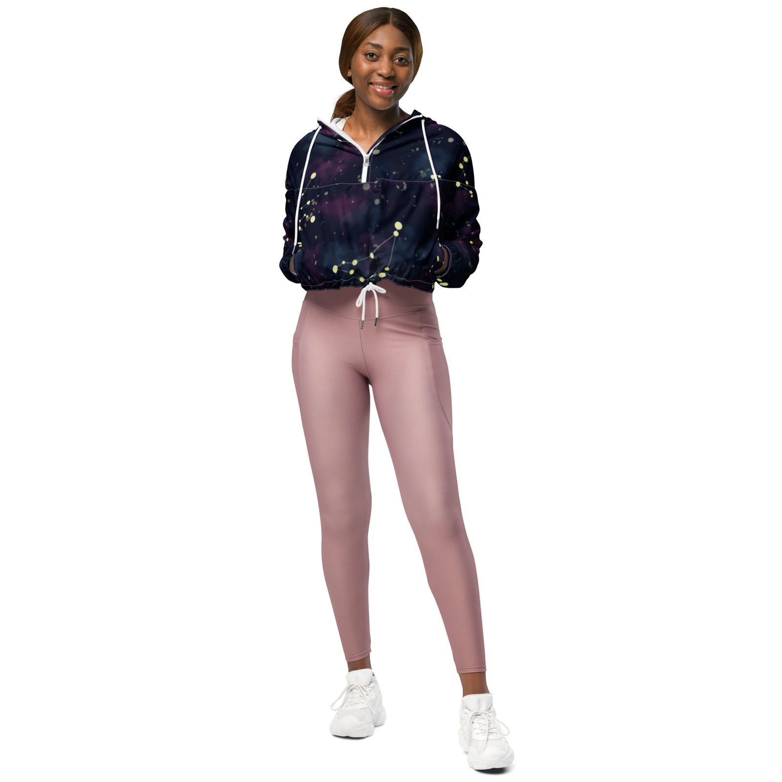 SLC™ Cropped Windbreaker-Something Light Clothing