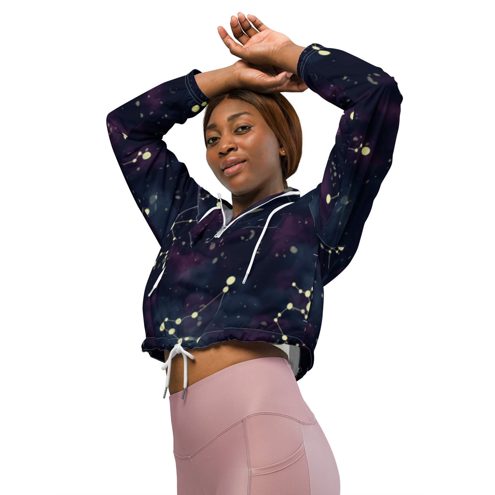 SLC™ Cropped Windbreaker-Something Light Clothing