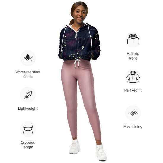 SLC™ Cropped Windbreaker-Something Light Clothing