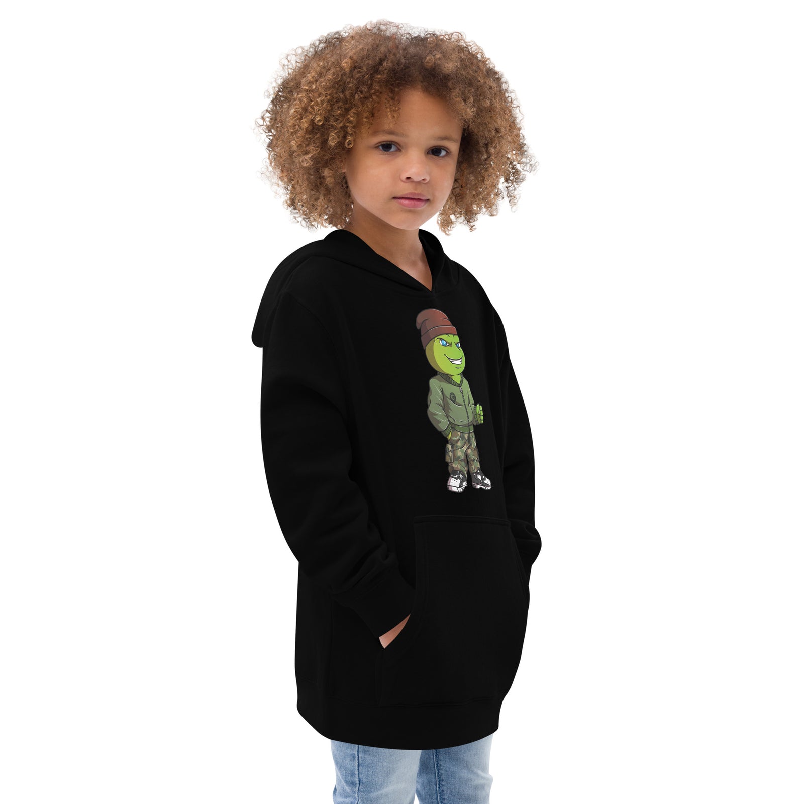 SLC™ Kids Turtle Hoodie-Something Light Clothing