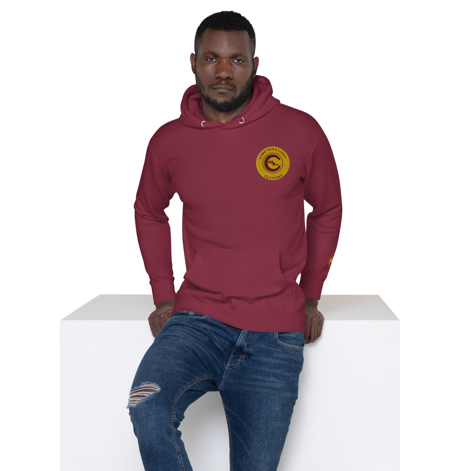 SLC™ Logo Hoodie-Something Light Clothing