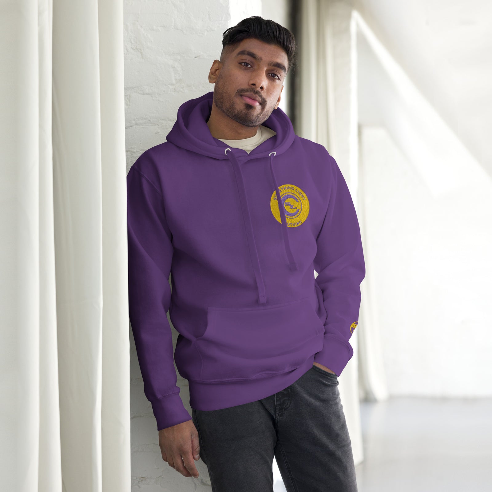 SLC™ Logo Hoodie-Something Light Clothing