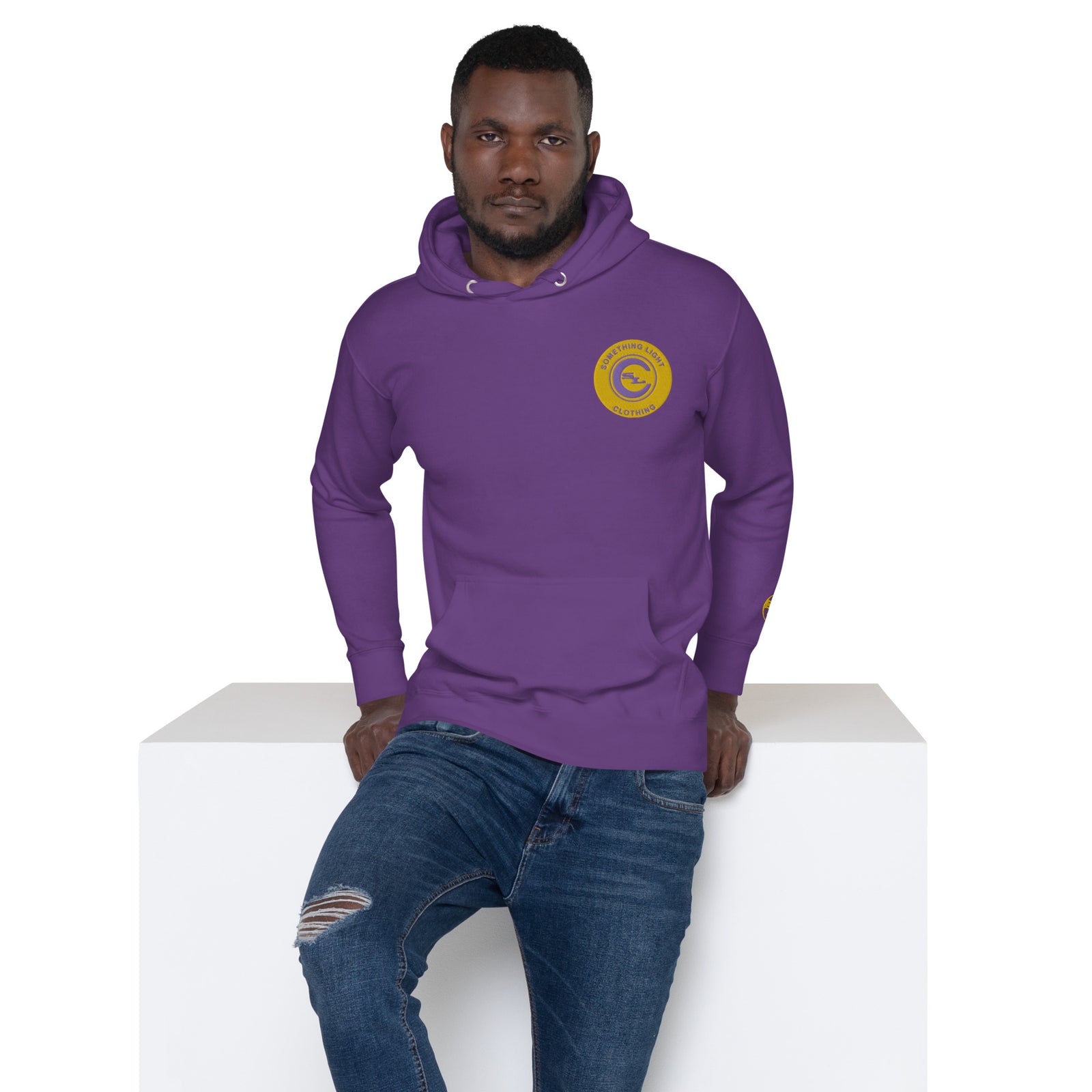 SLC™ Logo Hoodie-Something Light Clothing