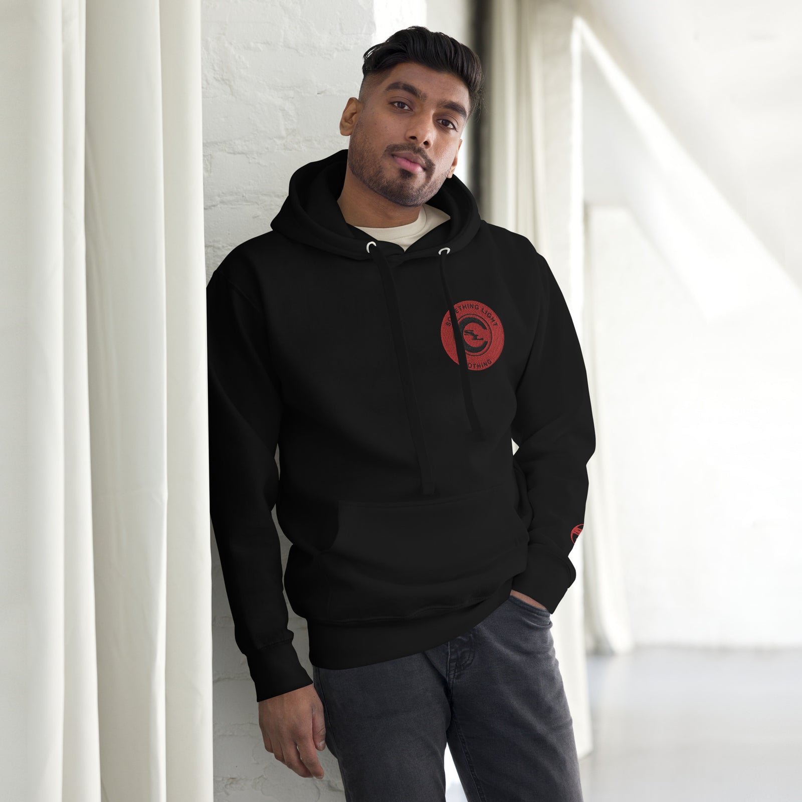 SLC™ Logo Hoodie-Something Light Clothing