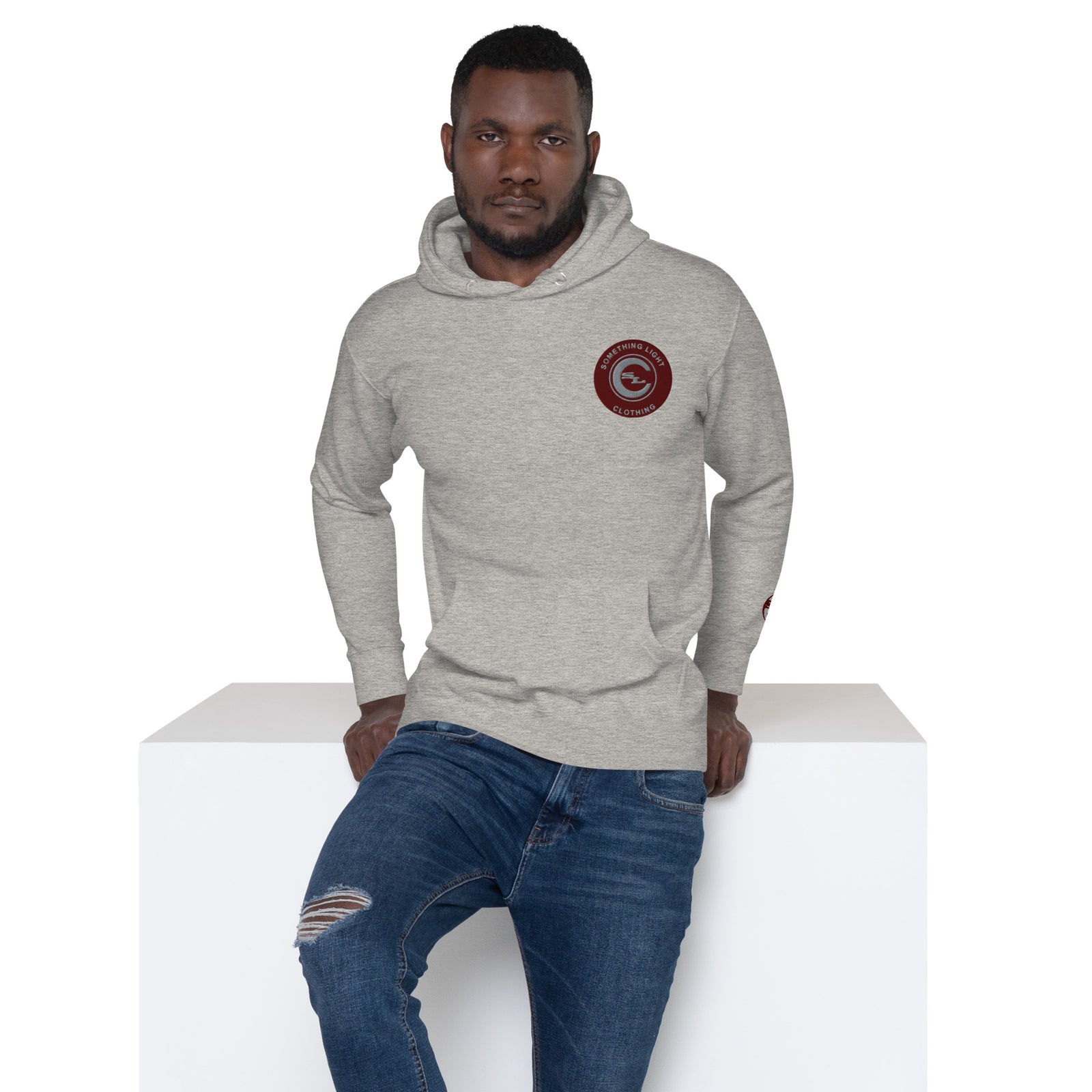 SLC™ Logo Hoodie-Something Light Clothing