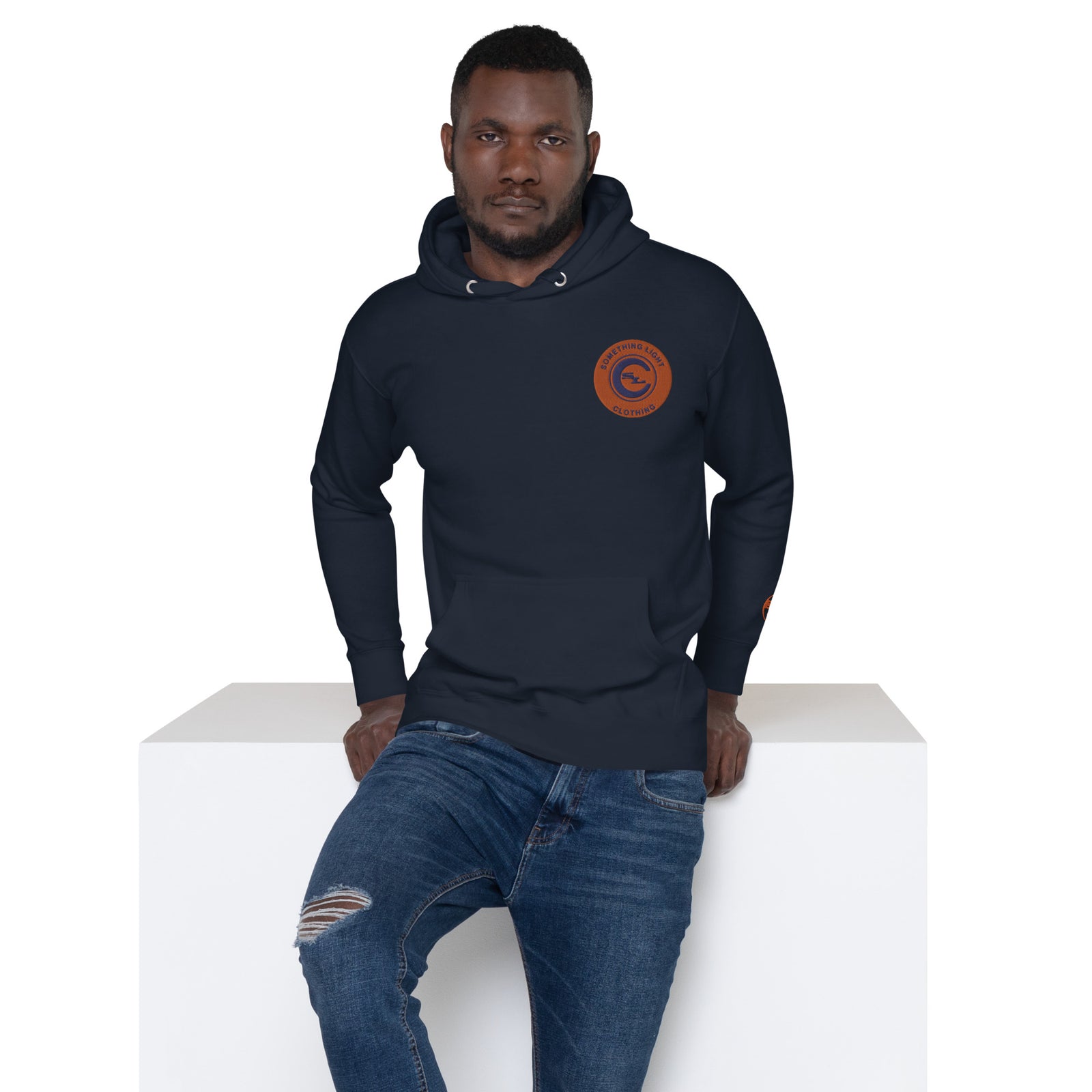 SLC™ Logo Hoodie-Something Light Clothing