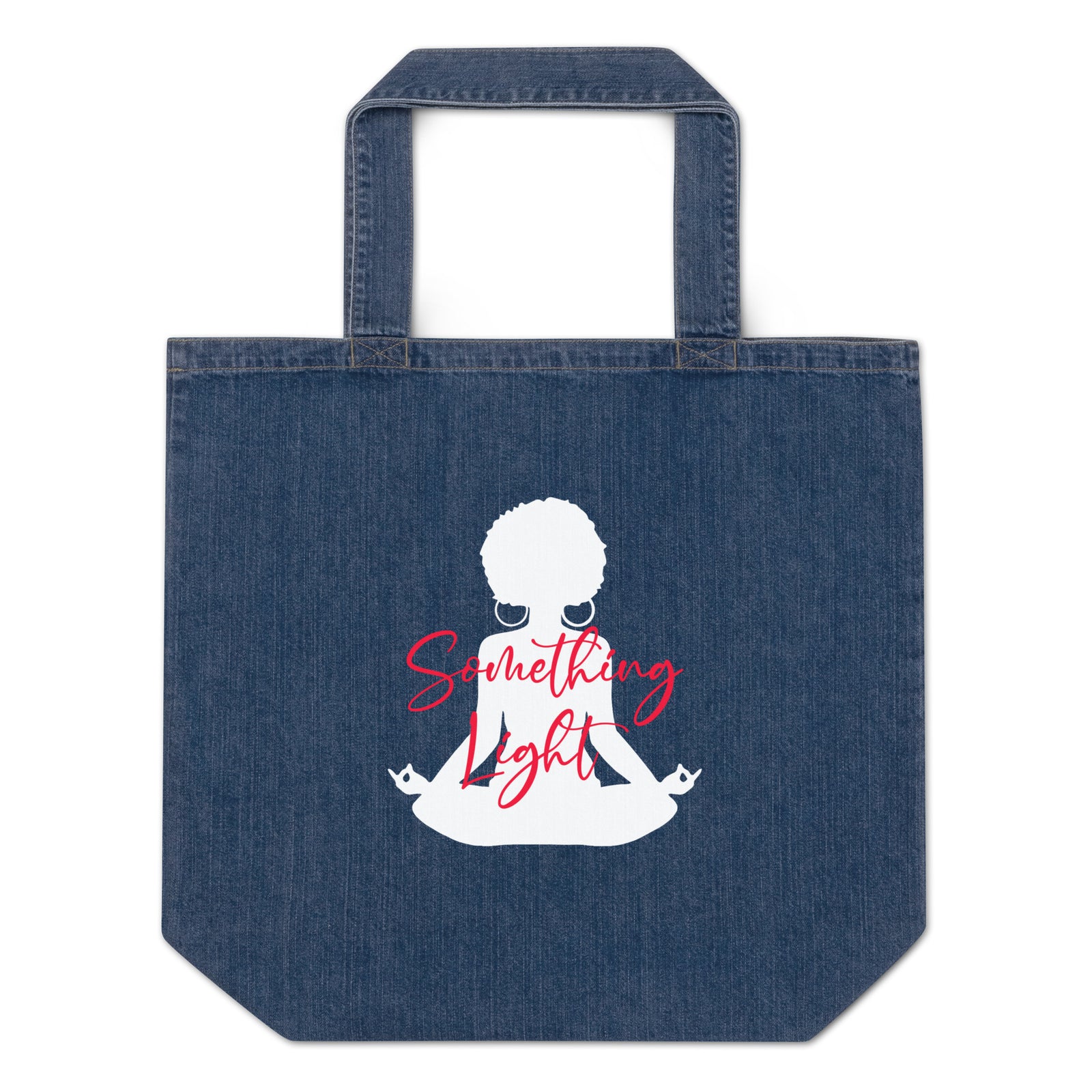 SLC™ Organic Denim Tote Bag-Something Light Clothing