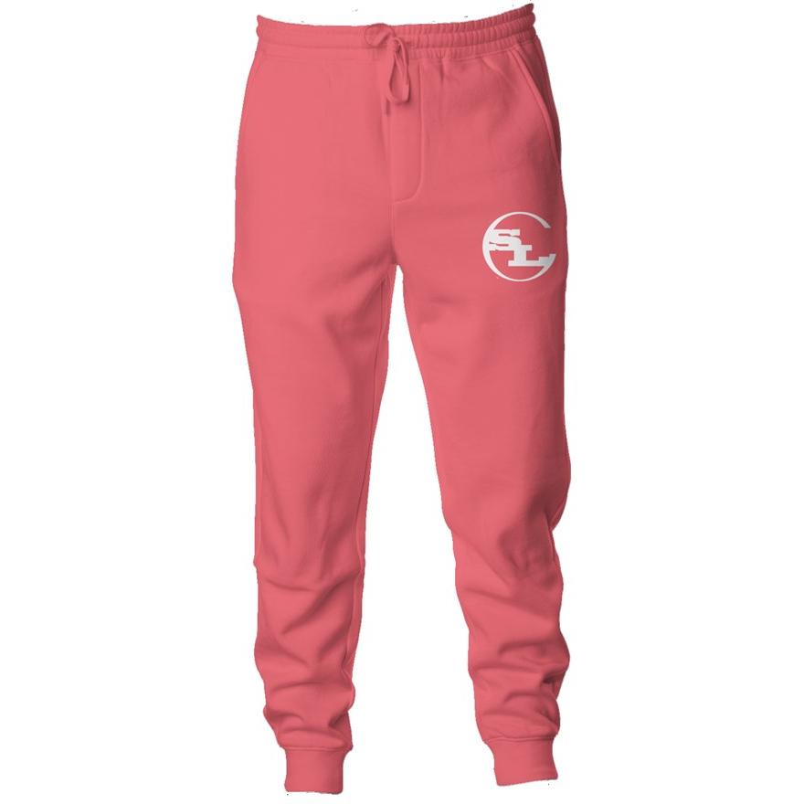 SLC™ Pigment Dyed Fleece Joggers-Something Light Clothing