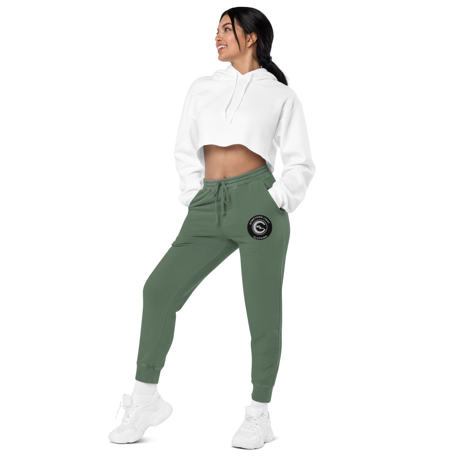 SLC™ Pigment Dyed Sweatpants-Something Light Clothing
