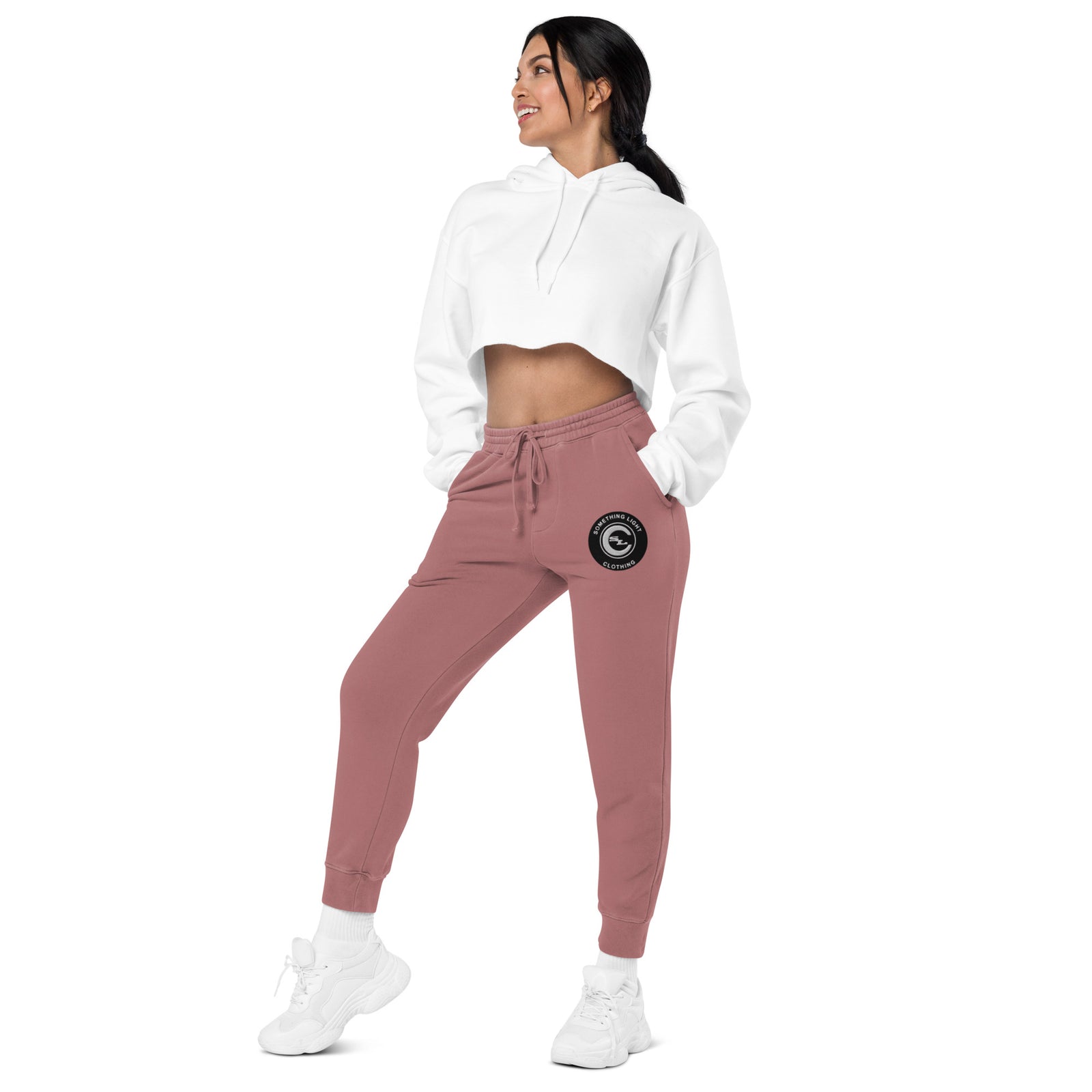 SLC™ Pigment Dyed Sweatpants-Something Light Clothing