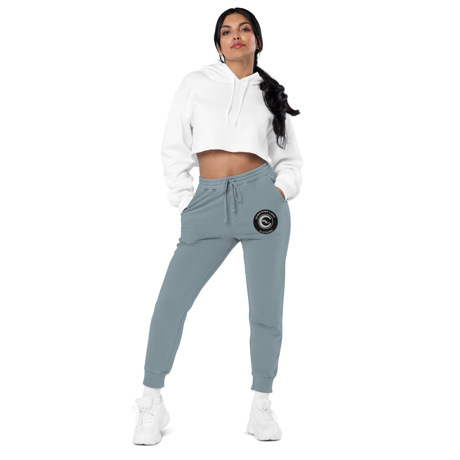SLC™ Pigment Dyed Sweatpants-Something Light Clothing