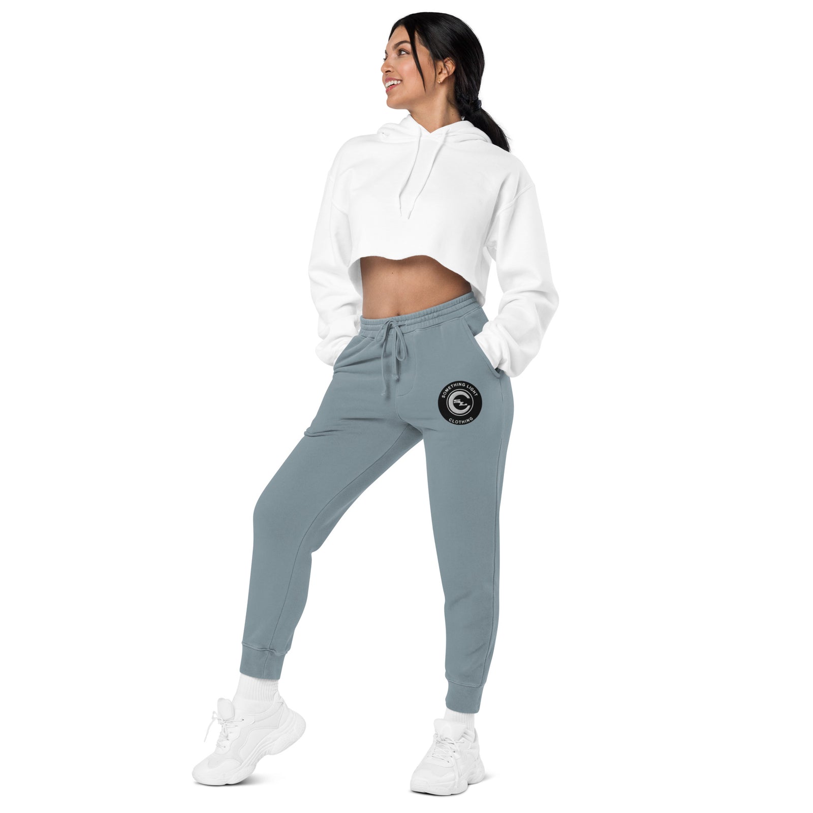 SLC™ Pigment Dyed Sweatpants-Something Light Clothing