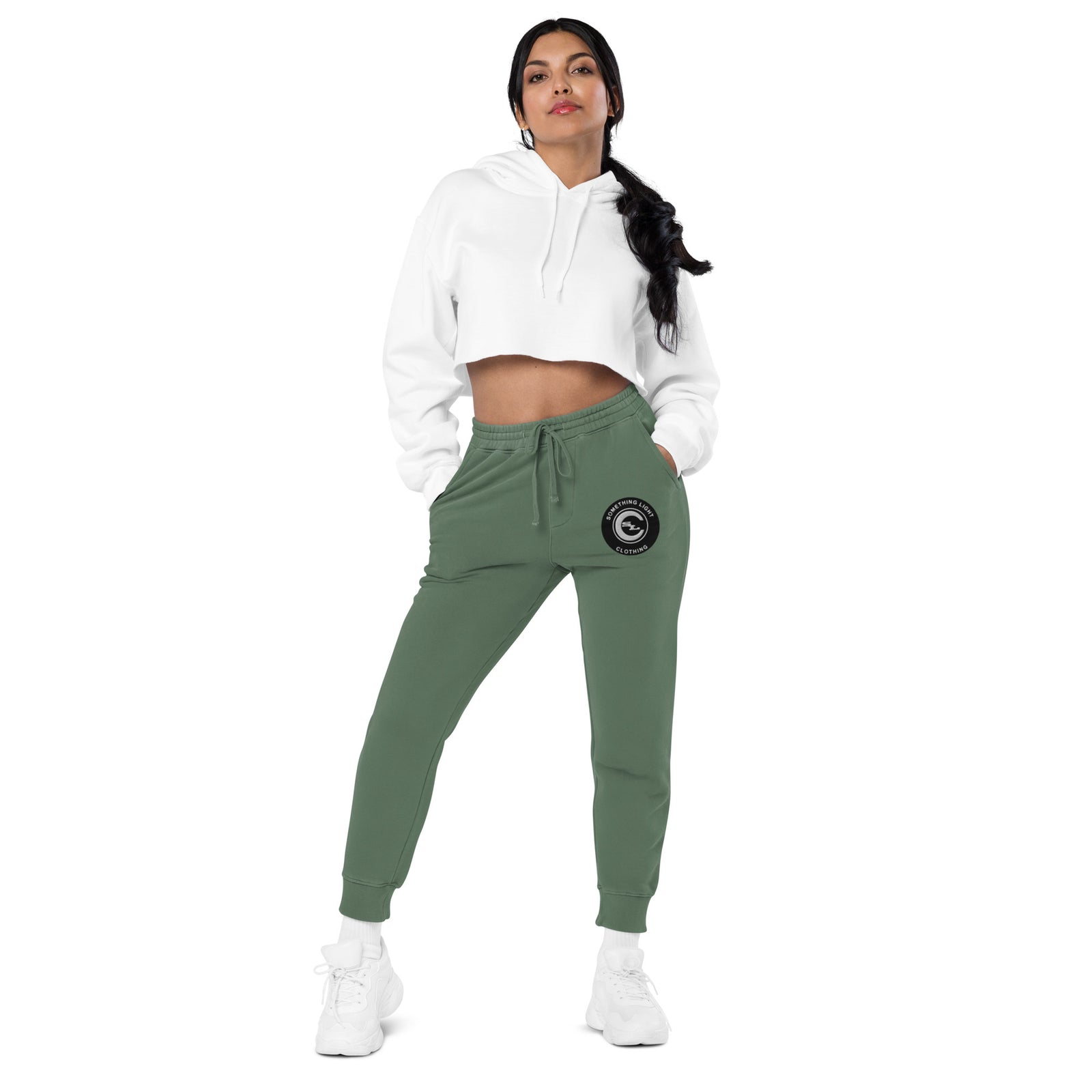 SLC™ Pigment Dyed Sweatpants-Something Light Clothing