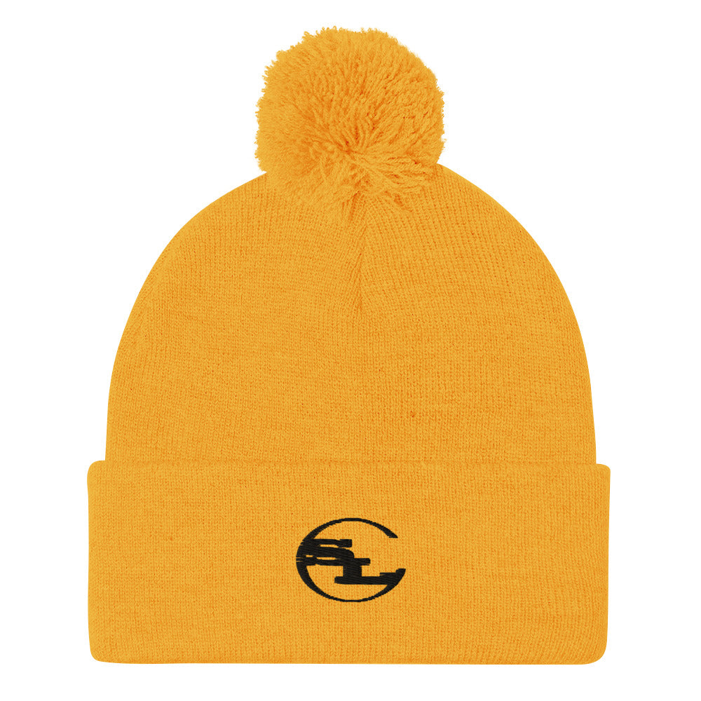 SLC™ Pom-Pom Beanie-Something Light Clothing