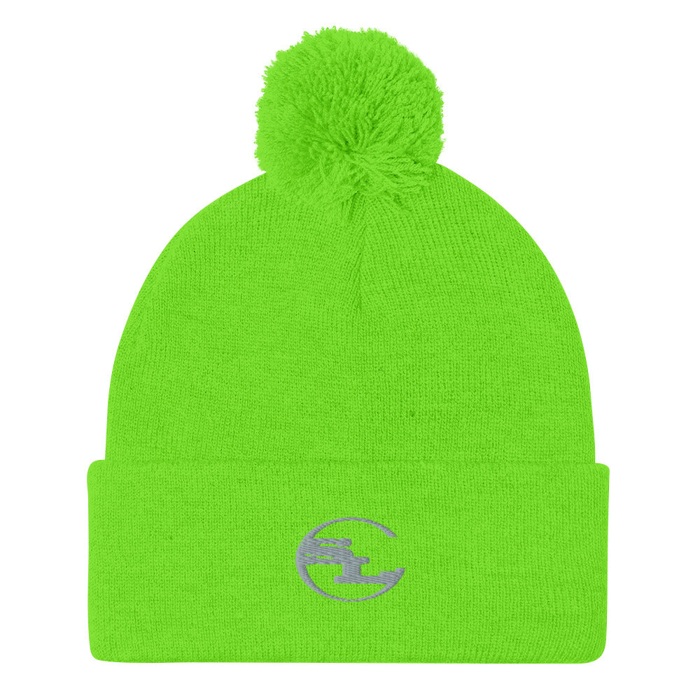 SLC™ Pom-Pom Beanie-Something Light Clothing