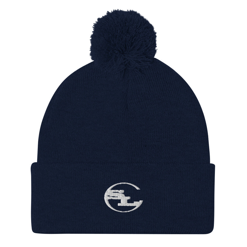 SLC™ Pom-Pom Beanie-Something Light Clothing