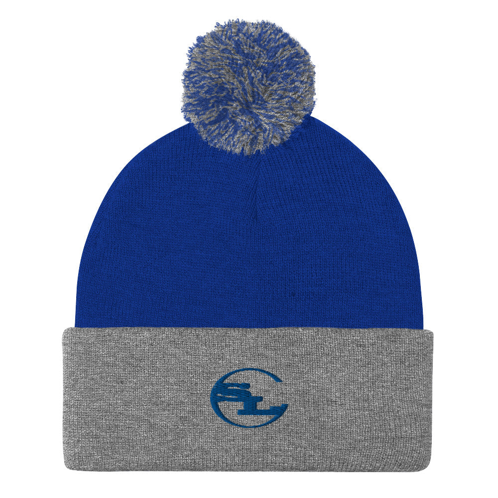 SLC™ Pom-Pom Beanie-Something Light Clothing