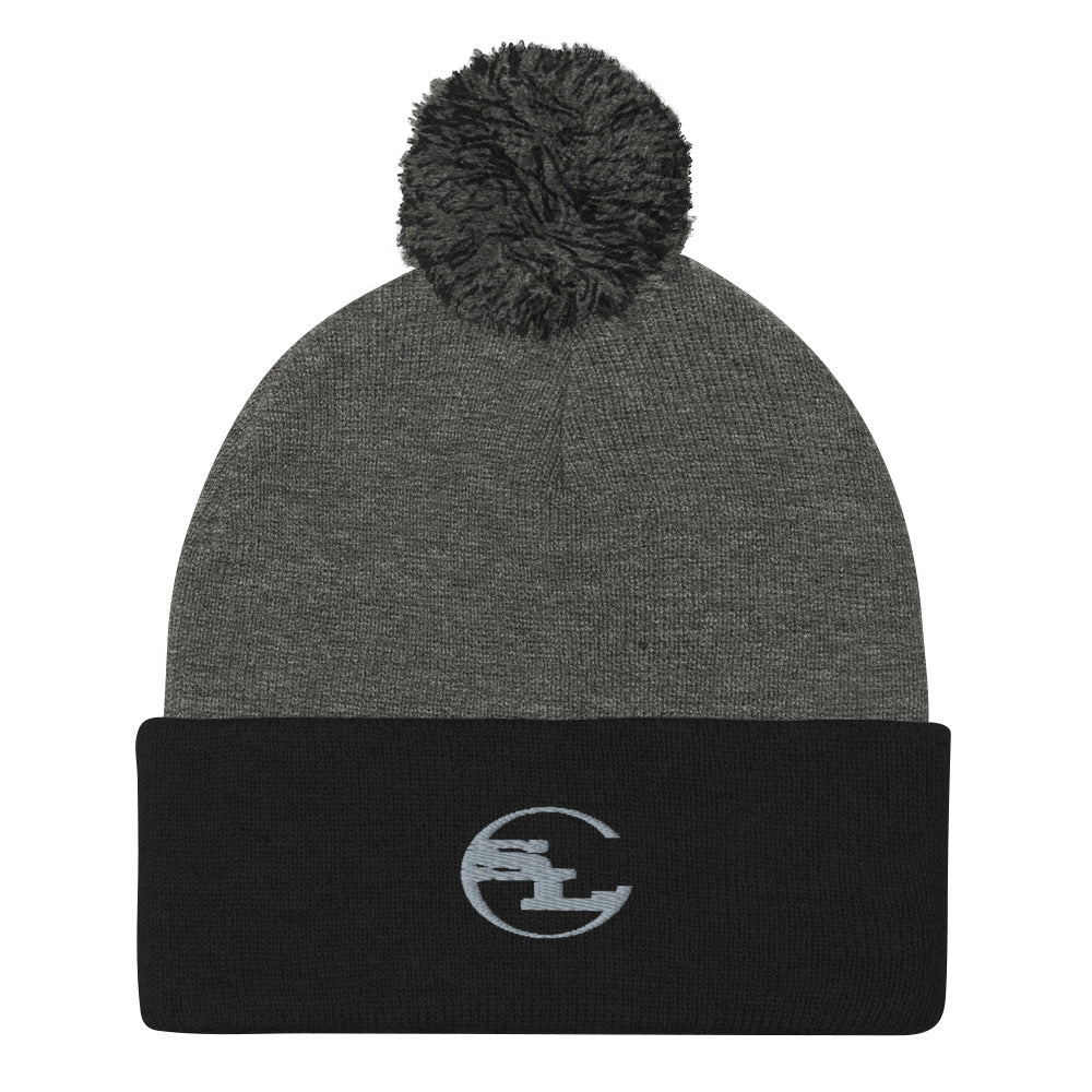 SLC™ Pom-Pom Beanie-Something Light Clothing
