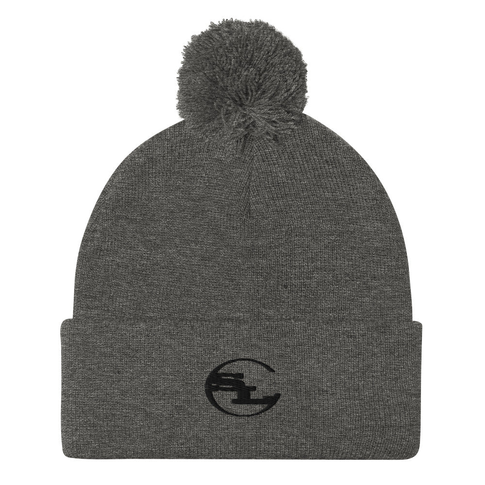 SLC™ Pom-Pom Beanie-Something Light Clothing