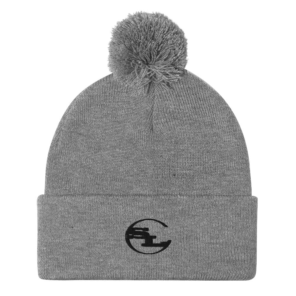 SLC™ Pom-Pom Beanie-Something Light Clothing