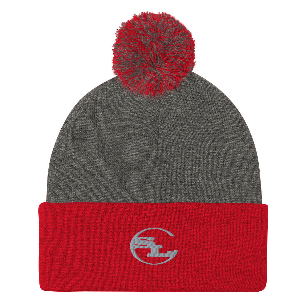 SLC™ Pom-Pom Beanie-Something Light Clothing