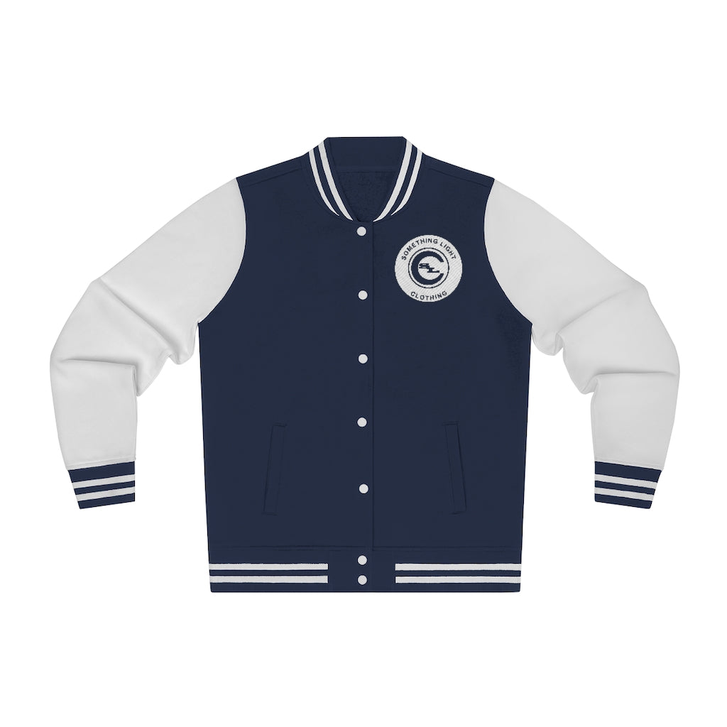 SLC™ Women’s Varsity Letterman Jacket-Something Light Clothing