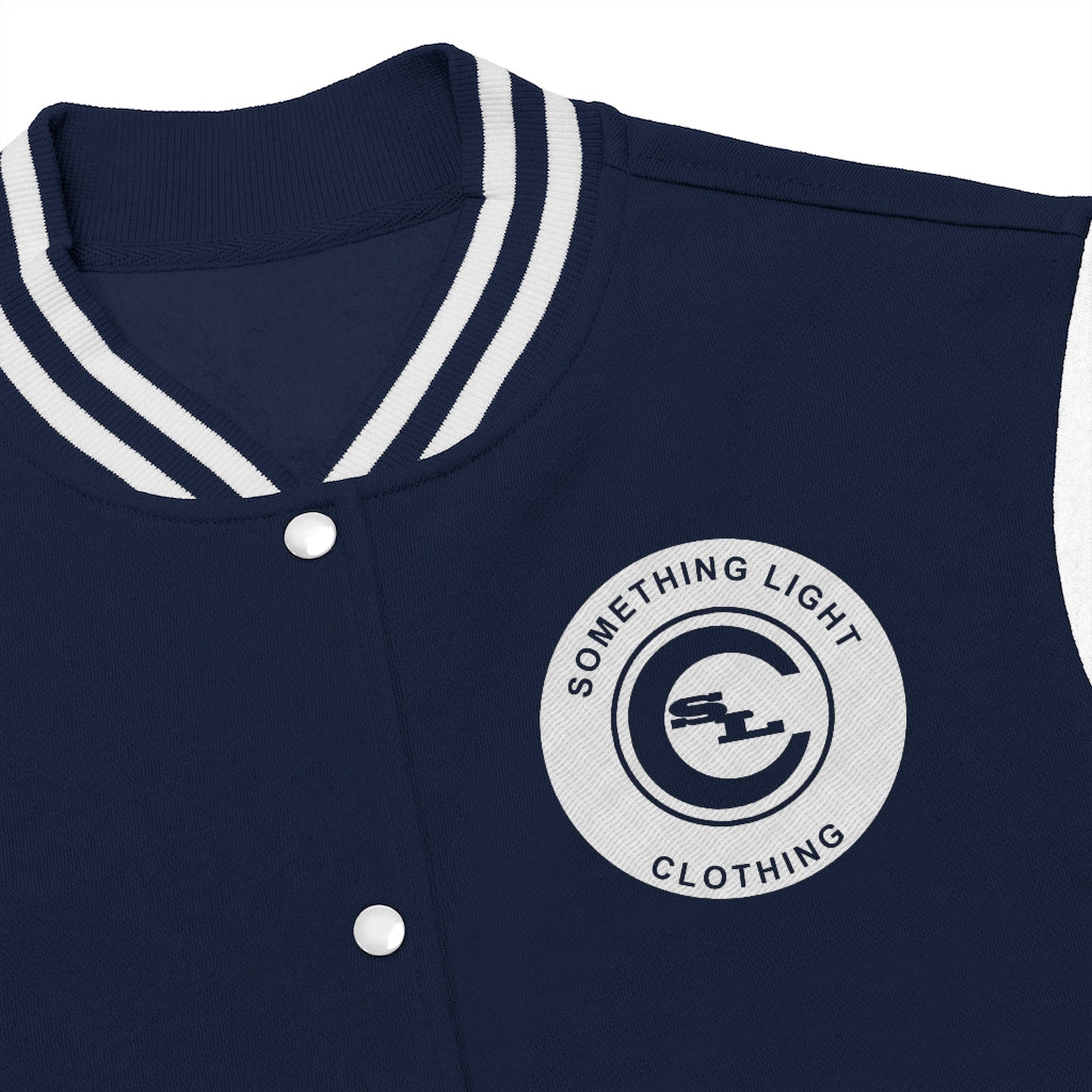 SLC™ Women’s Varsity Letterman Jacket-Something Light Clothing