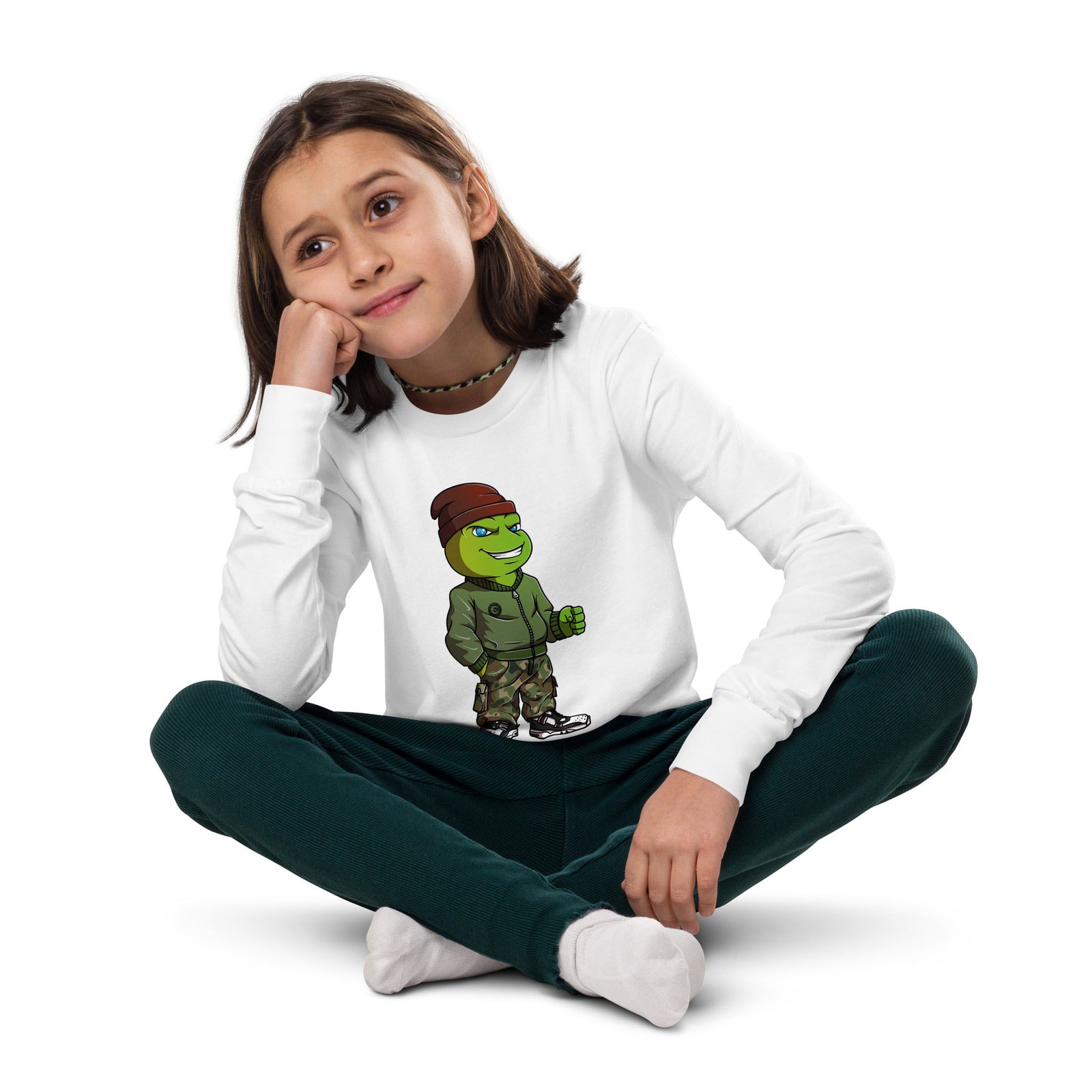 SLC™ Youth Long Sleeve Tee-Something Light Clothing