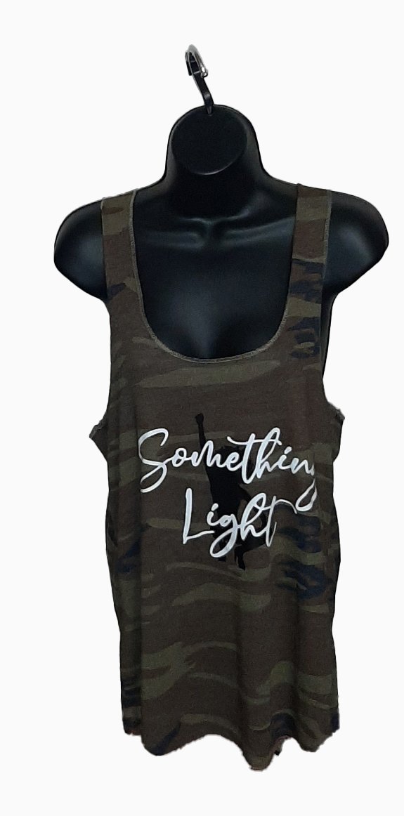 Camo Tank Top freeshipping - Something Light Clothing