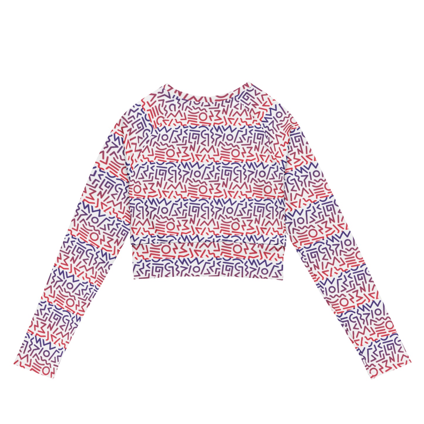 Long-Sleeve Crop Top