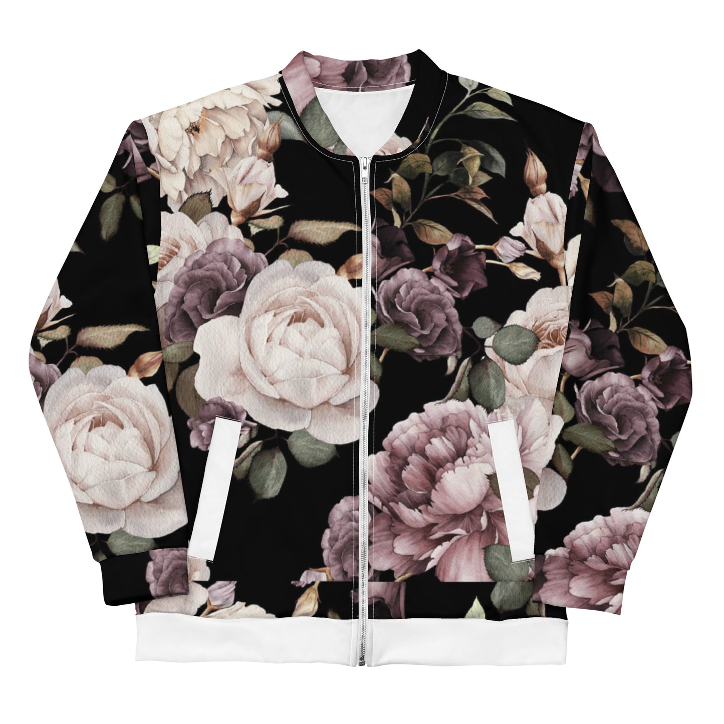 Floral Bomber Jacket