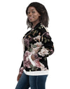 Floral Bomber Jacket